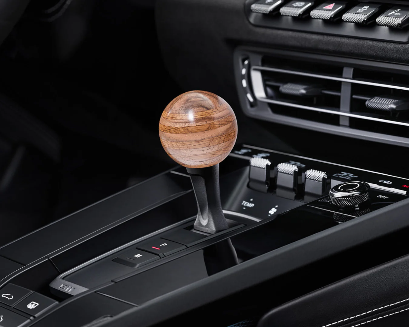 Black Walnut - Antique Oak  Tribute Shifter Knob - 911 | 2018-2026