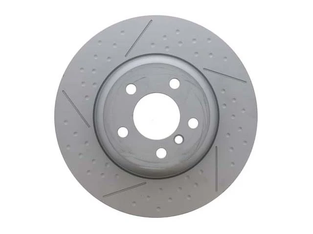 BMW Brake Disc - Cross-Dimpled and Slotted (345 X 24 mm) | 2012-2020