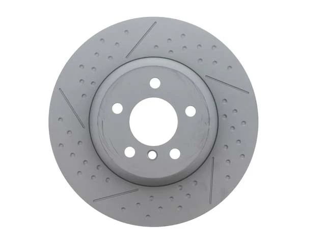 BMW Brake Disc - Cross-Dimpled and Slotted (345 X 24 mm) | 2012-2020 - Image 2