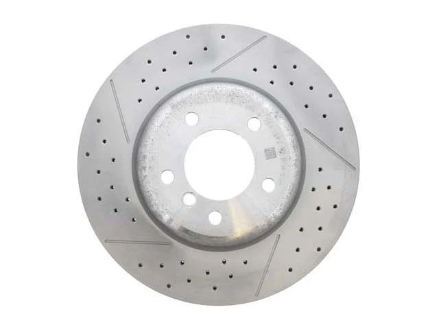 BMW Brake Disc - Cross- Drilled and Slotted (338 X 26 mm) | 2006-2013