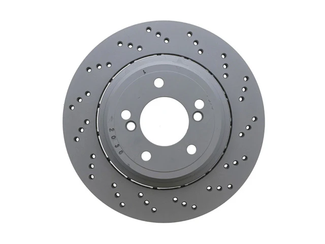 BMW Brake Disc - Cross Drilled with Floating Aluminum Hub (328 X 20 mm) | 2001-2008
