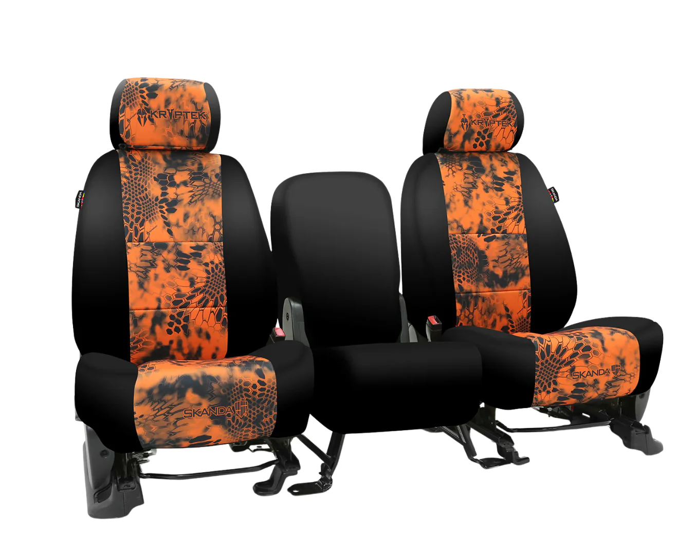 Custom Fit Neosupreme Kryptek Seat Cover - Camo Inferno Black - Image 2