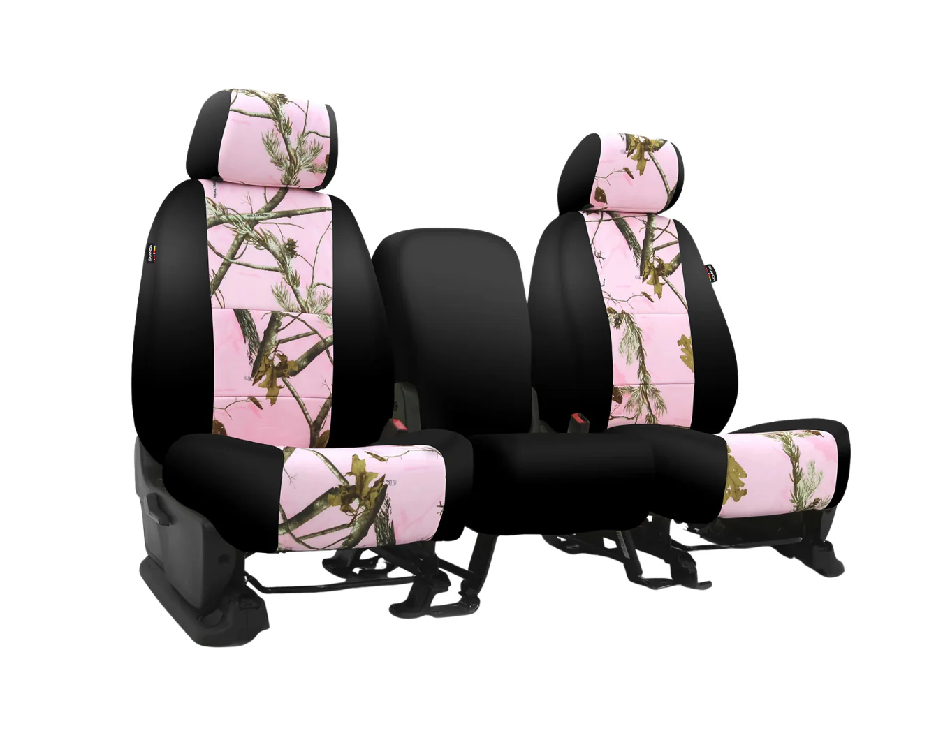 Custom Fit Neosupreme Seat Cover - AP Pink And Black - Image 2