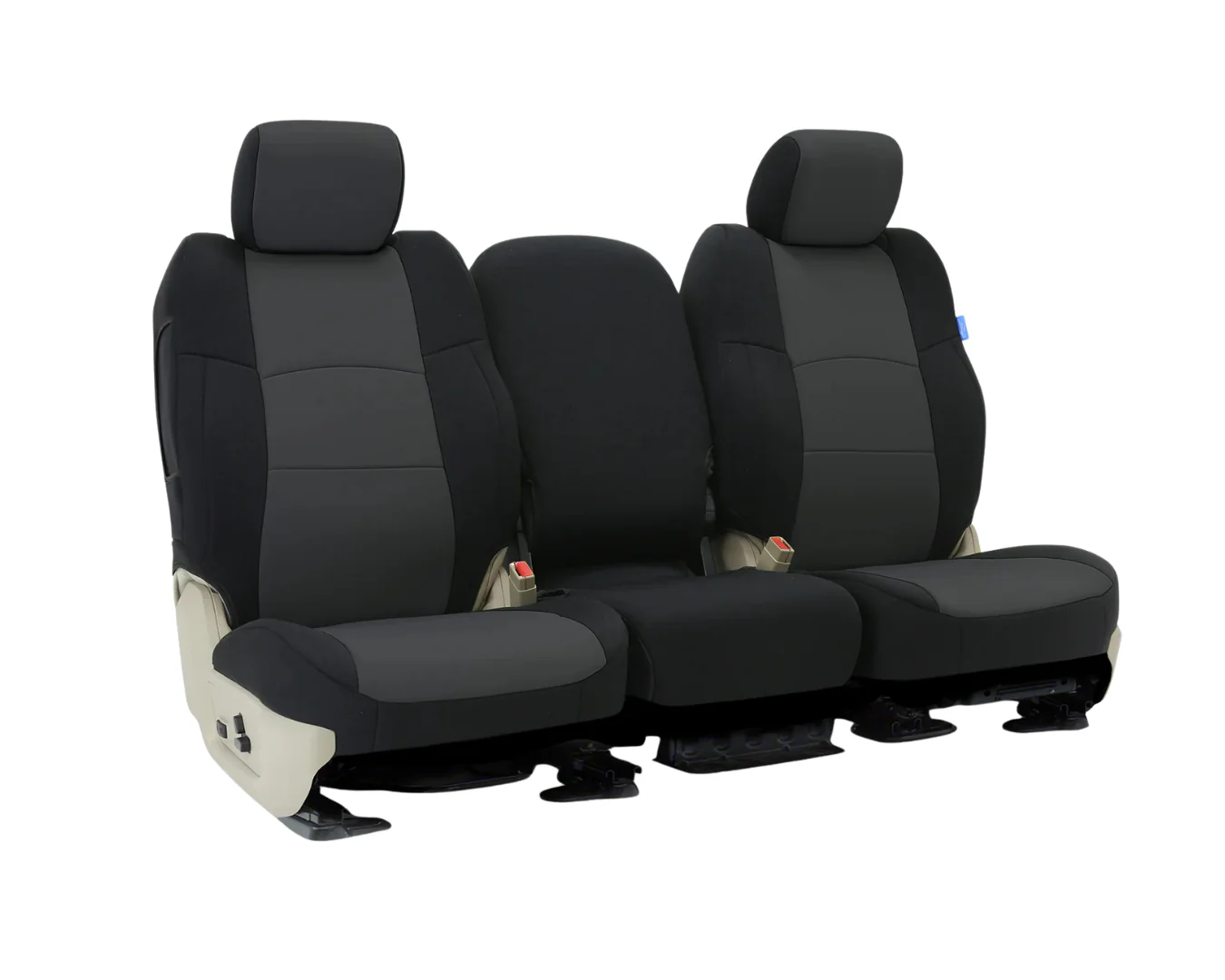 Custom Fit Neosupreme Seat Cover - Charcoal with Black