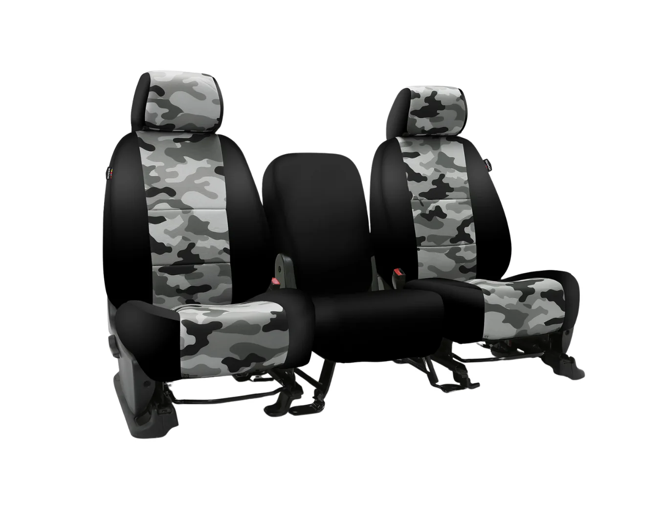 Custom Fit Neosupreme Seat Cover - Camo Traditional Urban with Black - Image 2
