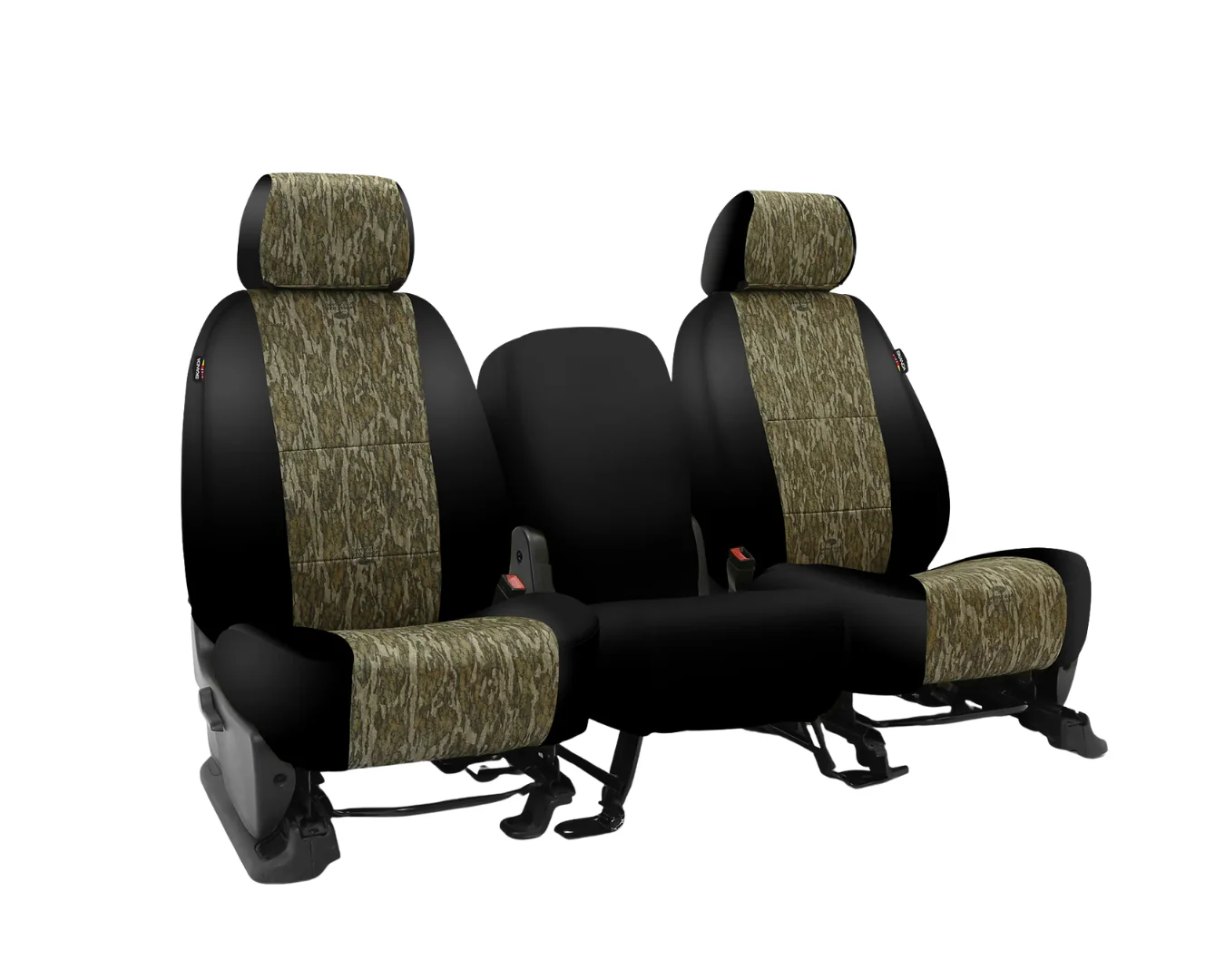 Custom Fit Neosupreme Seat Cover - Mossy Oak Bottomland With Black