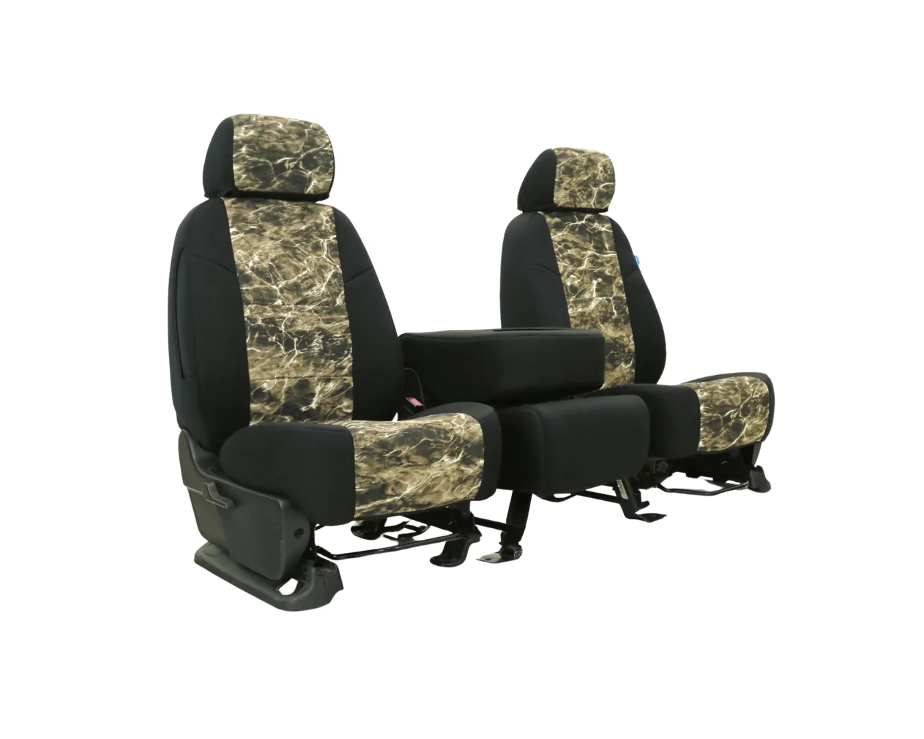 Custom Fit Neosupreme Seat Cover - Mossy Oak Bronzeback with Black - Image 2