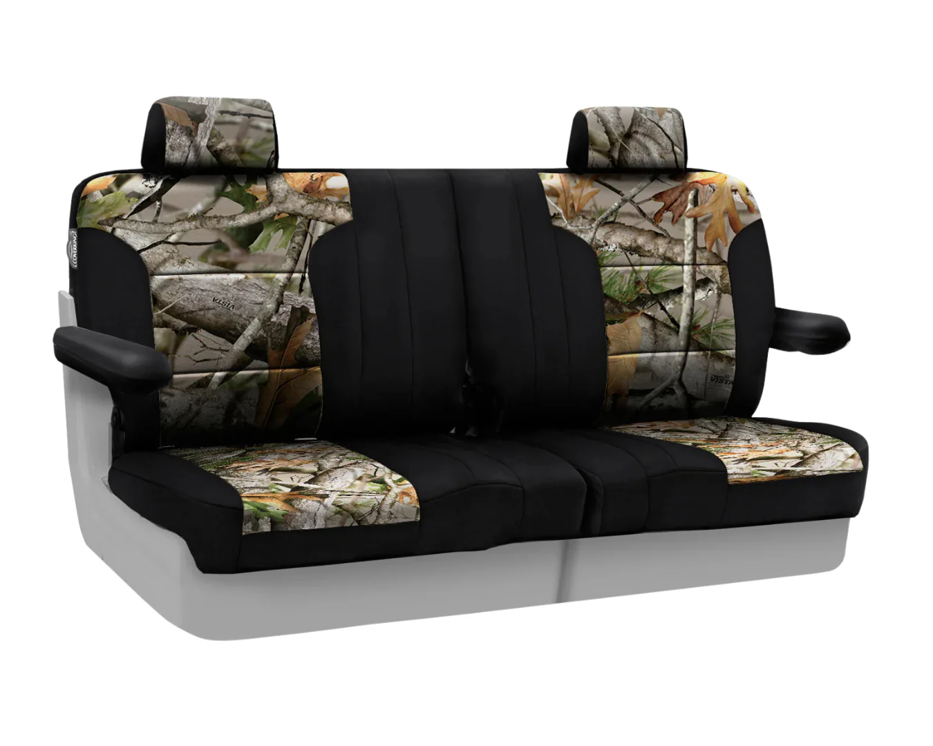 Custom Fit Neosupreme Seat Cover - Next Camo Vista With Black - Image 2
