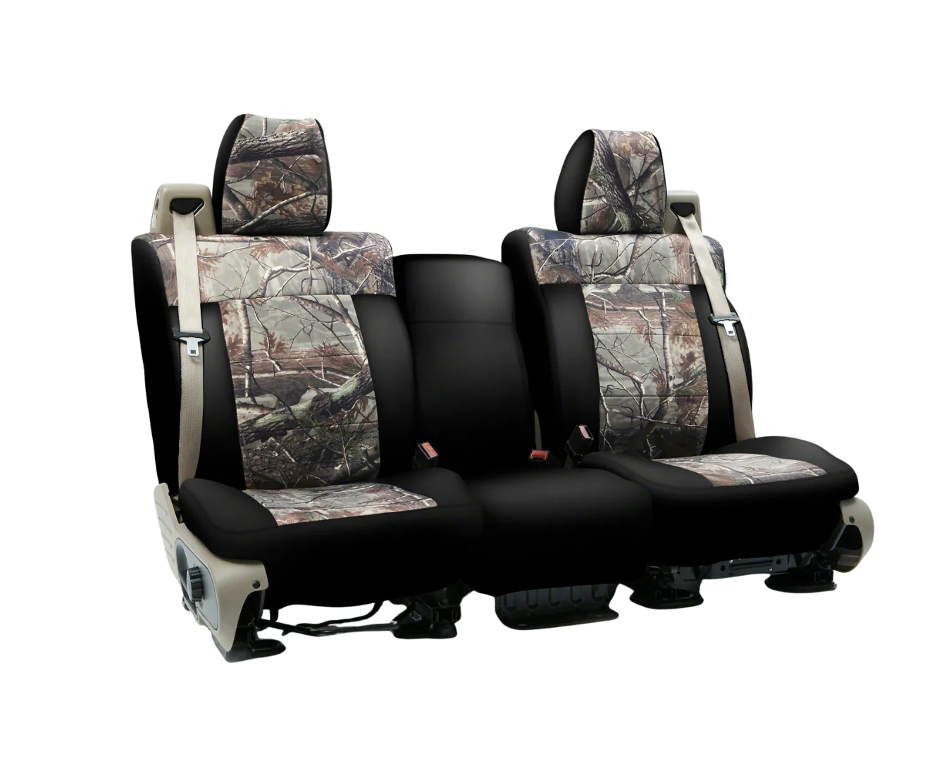 Custom Fit Neosupreme Seat Cover - Realtree Camo AP with Black - Image 3