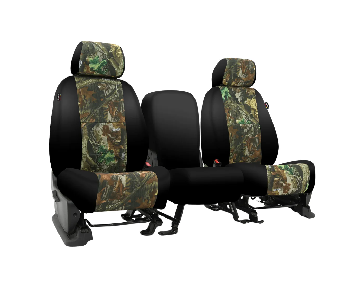 Custom Fit Neosupreme Seat Cover - Realtree Camo Timber with Black - Image 2