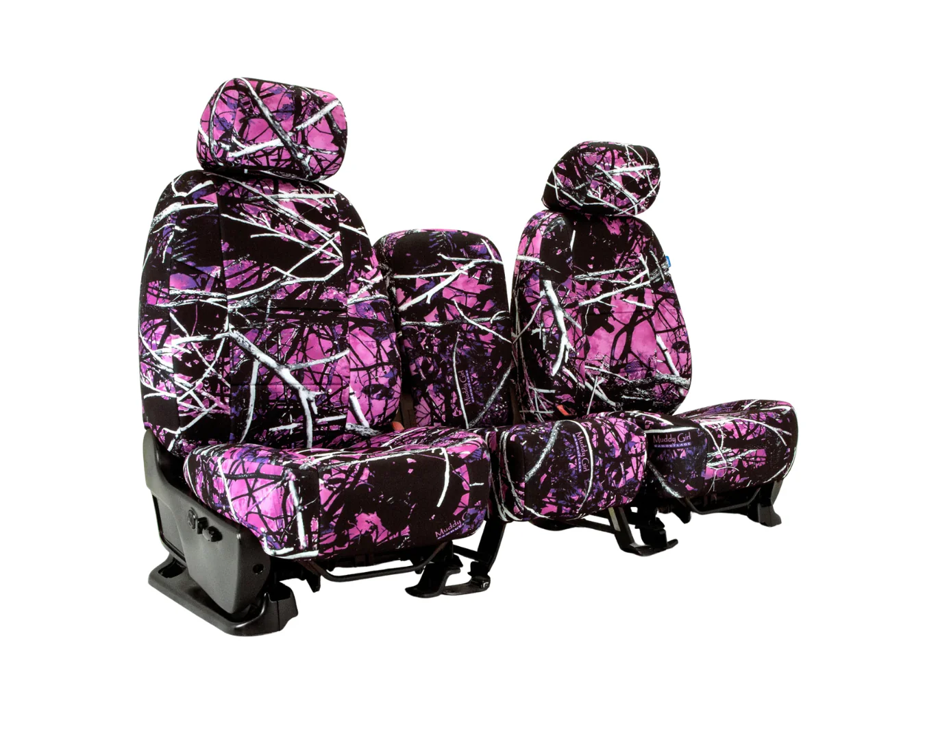 Custom Fit Neosupreme Seat Cover - Veil Camo Muddy Girl Solid - Image 2