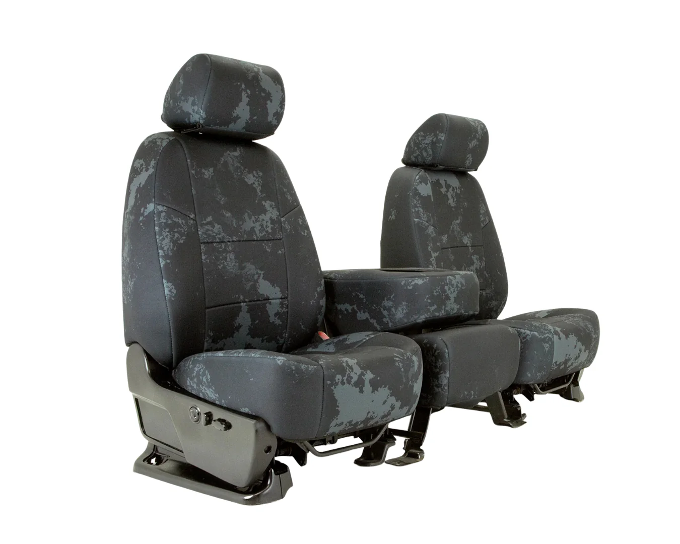 Custom Fit Neosupreme Seat Cover - Veil Camo Tac Black Solid