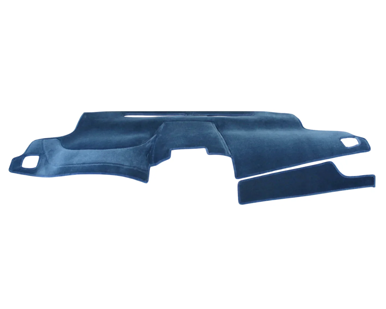 Custom Fit Velour Dashboard Cover - Medium Blue