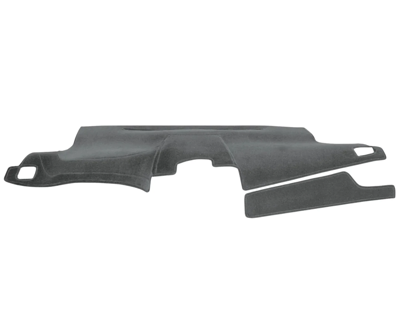 Custom Fit Velour Dashboard Cover - Gray
