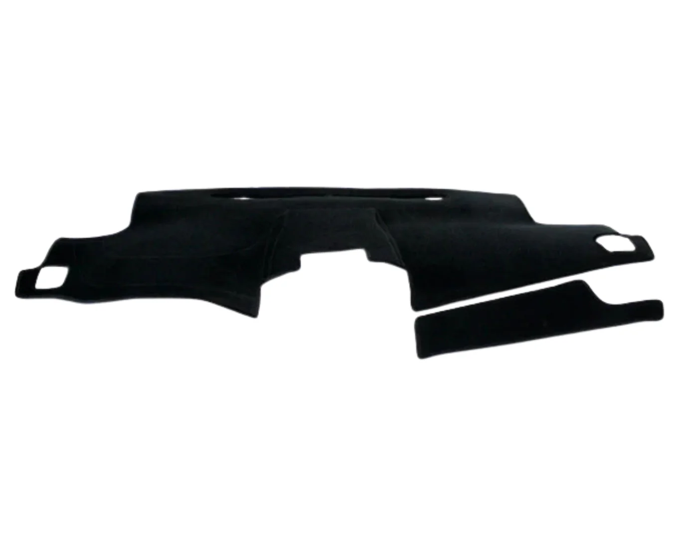 Custom Fit Velour Dashboard Cover - Black