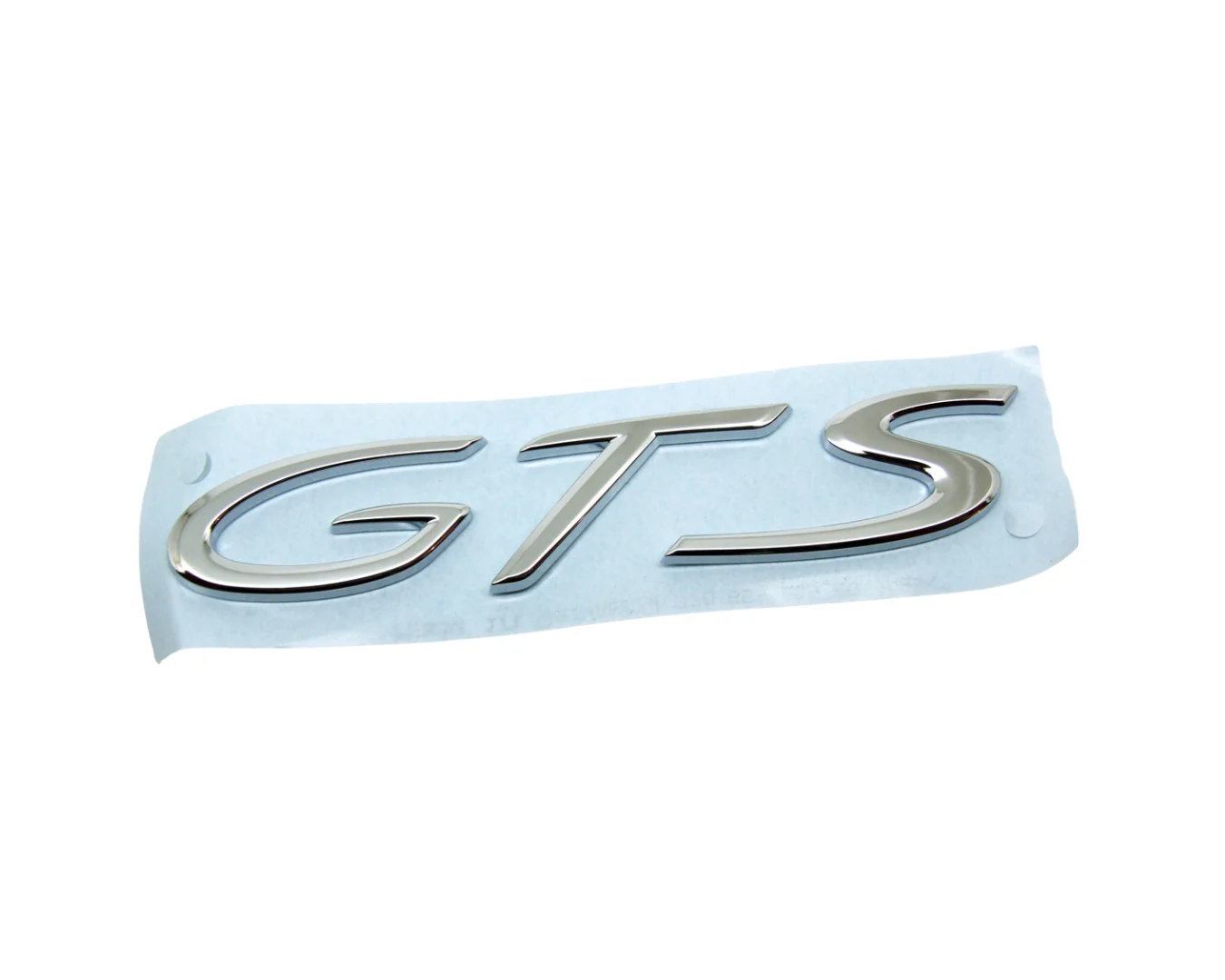 GTS Emblem Logo - Chrome - Panamera | 2010-2016