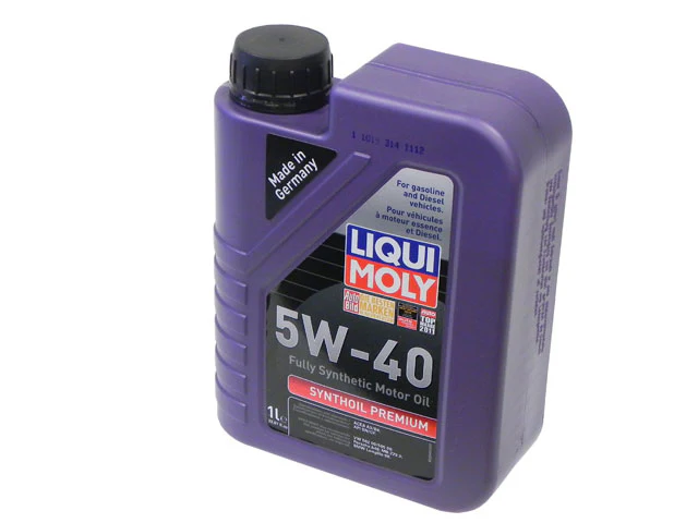 Mercedes-Benz Engine Oil - Liqui Moly Synthoil Premium - 5W-40 Synthetic (1 Liter) | 1955-2006