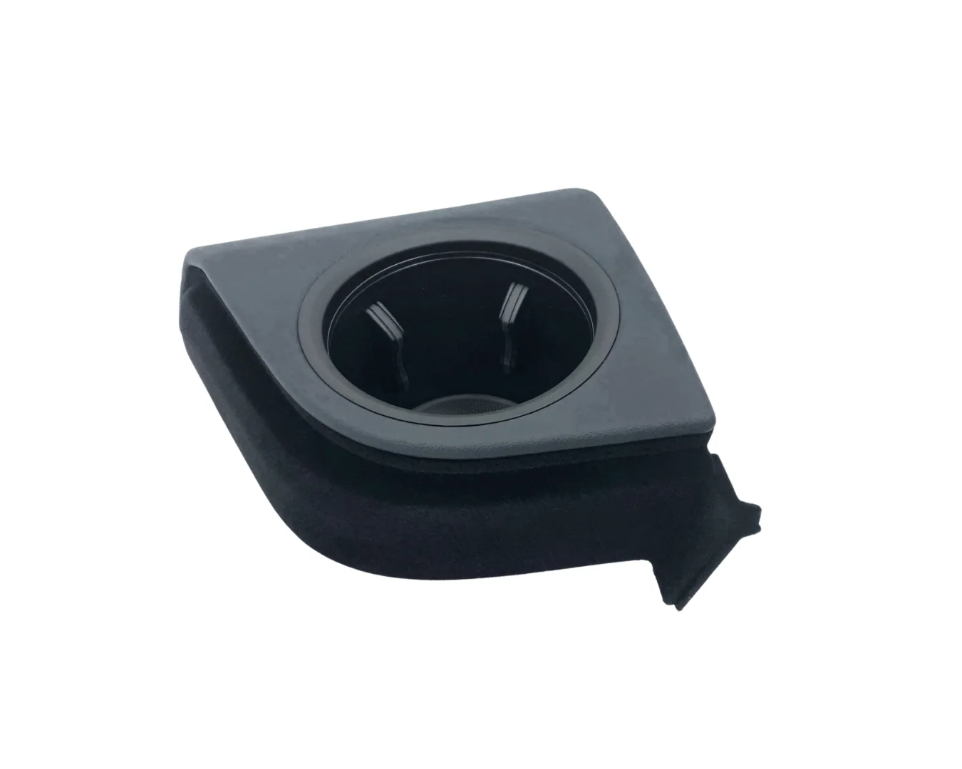 Drink Holder Cover - Black - Taycan | 2020-2026