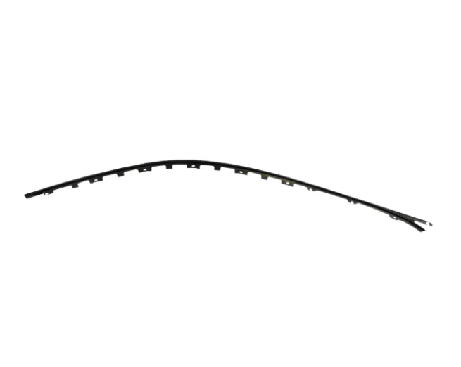 Front Door Molding Trim - Left - Matt Black - Panamera | 2010-2016