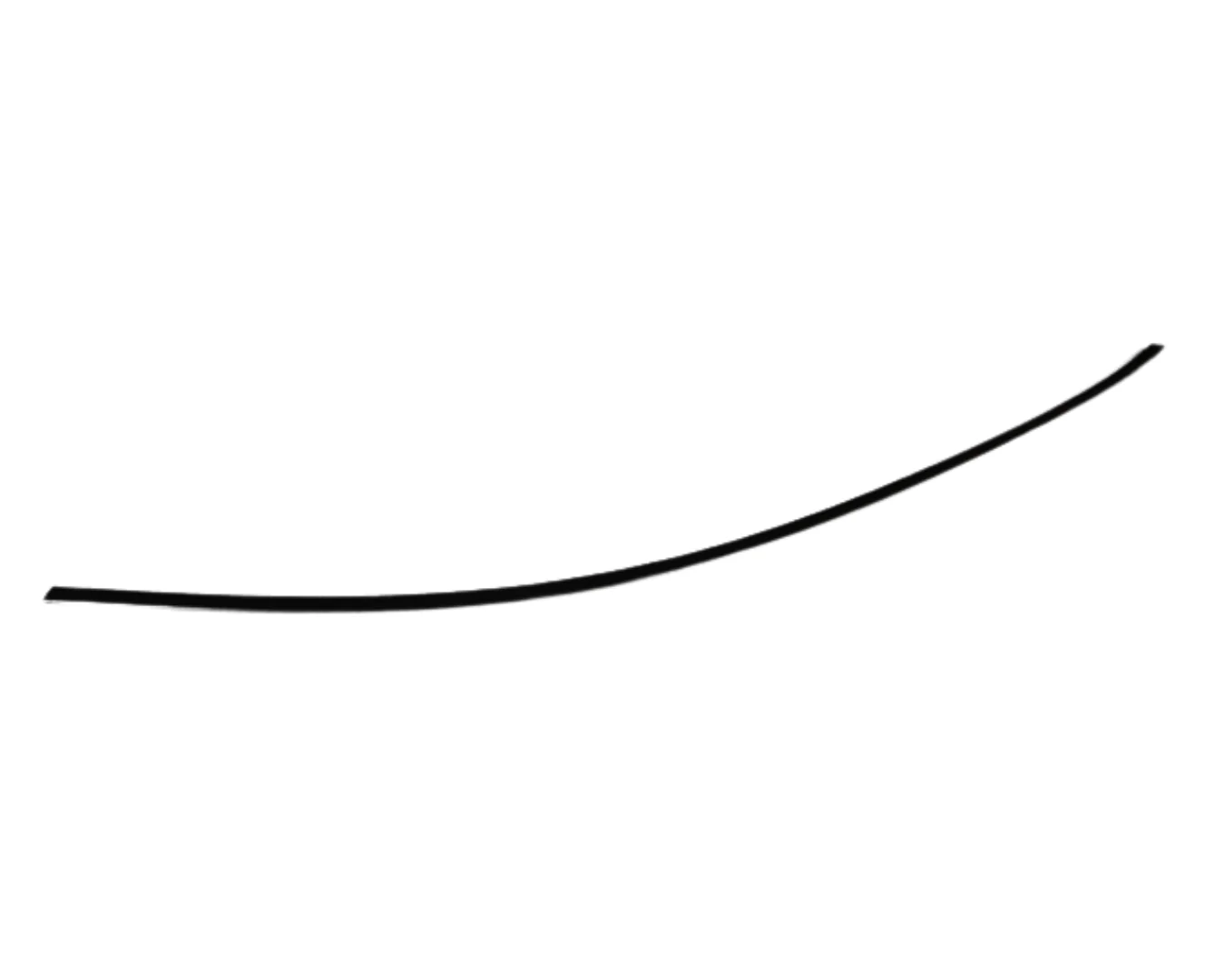 Front Right Door Molding - Upper - Macan | 2015-2025
