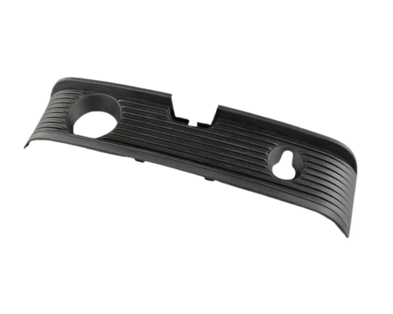 Front Bumper Center Trim - Matt Black - Taycan | 2025-2026