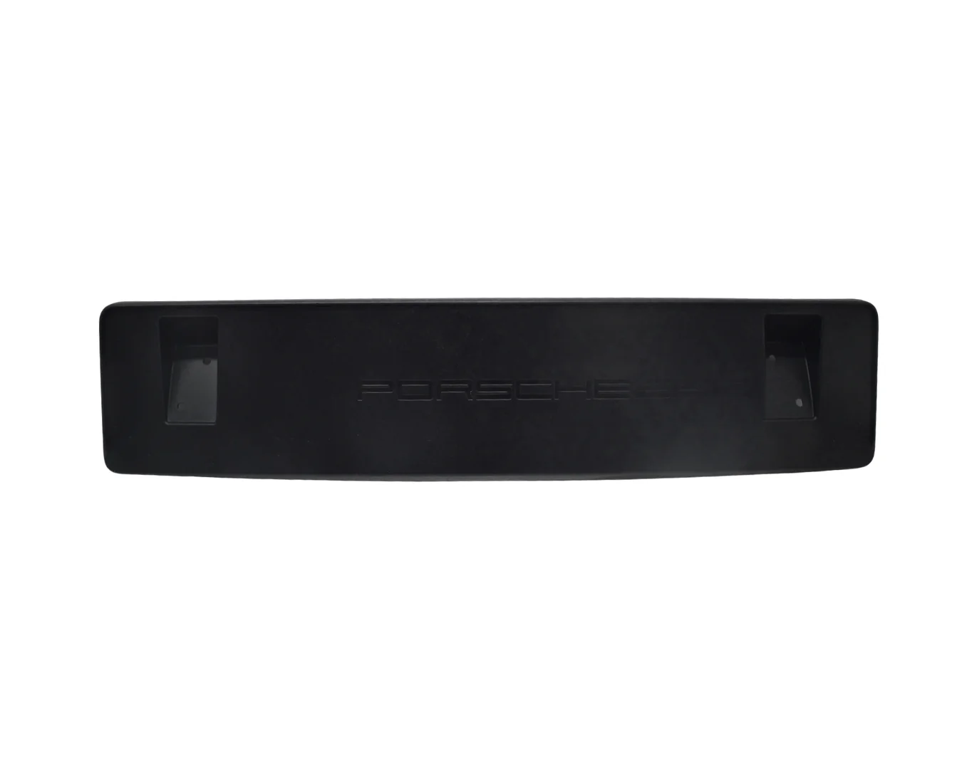 Licence Plate Holder - Black - Macan | 2019-2025