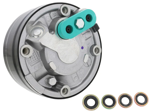 Mercedes-Benz A/C Compressor with Clutch (R-4 Type) | 1977-1985 - Image 2