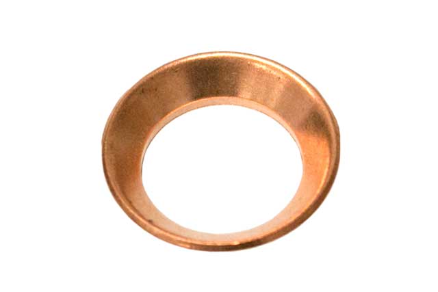 Mercedes-Benz A/C Seal Ring - Cupped Copper (19 X 12.5 mm) | 1968-1989