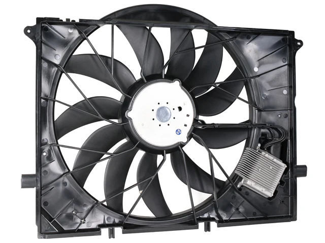 Mercedes-Benz Auxiliary Fan Assembly (Includes Shroud) | 2001-2012