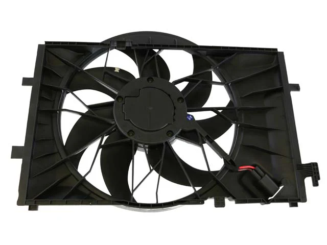 Mercedes-Benz Auxiliary Fan Assembly (Includes Shroud) - Between Radiator and Engine | 2003-2008