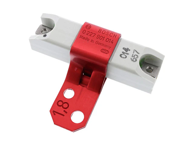 Mercedes-Benz Ballast Resistor (1.8 OHM) - Red Bracket | 1967-1973