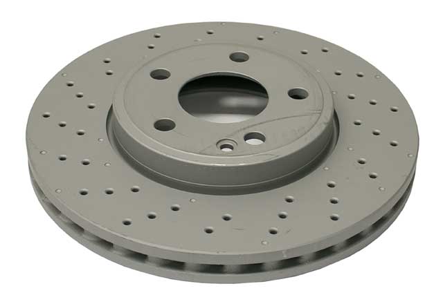 Mercedes-Benz Brake Disc - Vented and Cross Drilled (295 X 28 mm) | 2014-2019 - Image 2