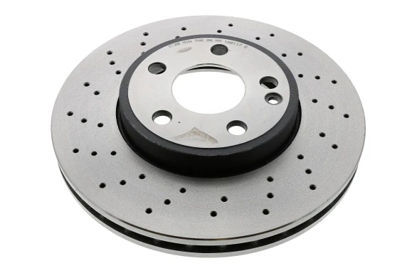Mercedes-Benz Brake Disc - Vented and Cross Drilled (295 X 28 mm) | 2014-2019 - Image 3
