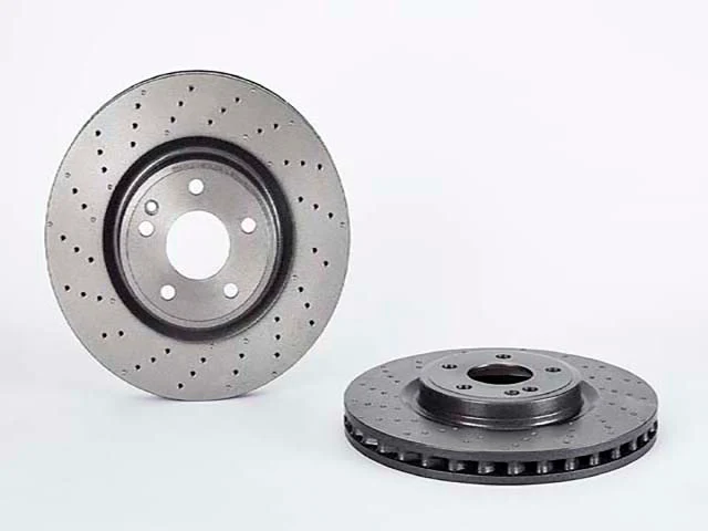 Mercedes-Benz Brake Disc - Vented and Cross Drilled (320 X 30 mm) | 2014-2020 - Image 3