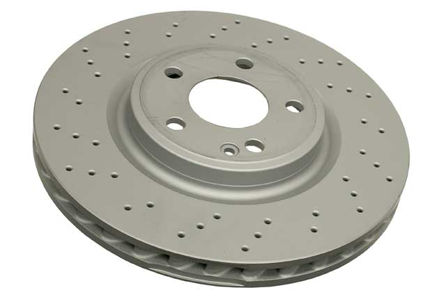Mercedes-Benz Brake Disc - Vented and Cross Drilled (320 X 30 mm) | 2014-2020 - Image 4