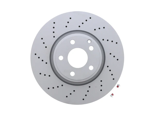 Mercedes-Benz Brake Disc - Vented and Cross Drilled (322 X 32 mm) | 2015-2017 - Image 2