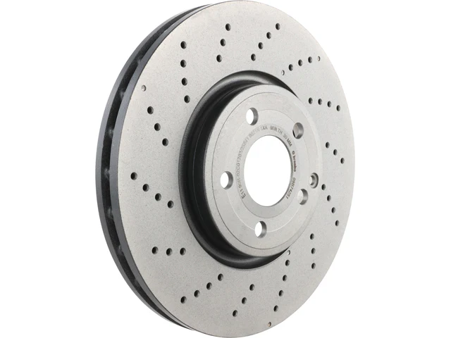Mercedes-Benz Brake Disc - Vented and Cross Drilled (322 X 32 mm) | 2015-2017 - Image 3