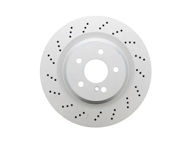Mercedes-Benz Brake Disc - Vented and Cross Drilled (330 X 26 mm) | 2003-2011 - Image 2