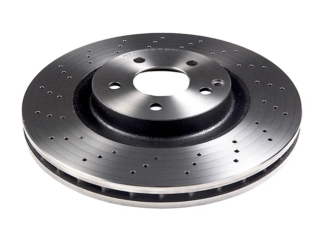 Mercedes-Benz Brake Disc - Vented and Cross Drilled (330 X 28 mm) | 2001-2011 - Image 2