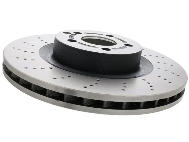 Mercedes-Benz Brake Disc - Vented and Cross Drilled (344 X 32 mm) | 2010-2016 - Image 5