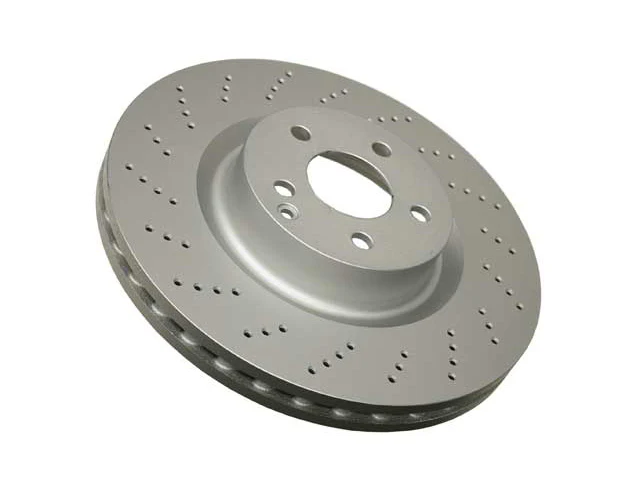 Mercedes-Benz Brake Disc - Vented and Cross Drilled (344 X 32 mm) | 2010-2017 - Image 3