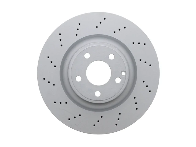 Mercedes-Benz Brake Disc - Vented and Cross Drilled (344 X 32 mm) | 2012-2020
