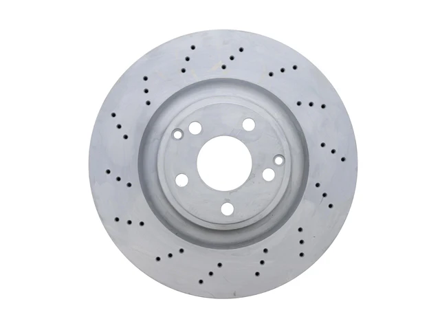 Mercedes-Benz Brake Disc - Vented and Cross Drilled (344 X 32 mm) | 2012-2020 - Image 2