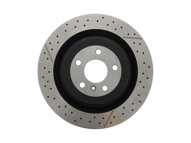 Mercedes-Benz Brake Disc - Vented and Cross Drilled (345 X 26 mm) | 2012-2019 - Image 2