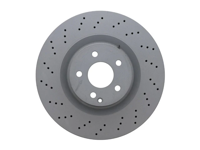 Mercedes-Benz Brake Disc - Vented and Cross Drilled (350 X 32 mm) | 2007-2014 - Image 2