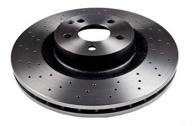 Mercedes-Benz Brake Disc - Vented and Cross Drilled (350 X 32 mm) | 2007-2014 - Image 6