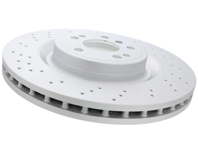 Mercedes-Benz Brake Disc - Vented and Cross Drilled (350 X 32 mm) | 2012-2019 - Image 5