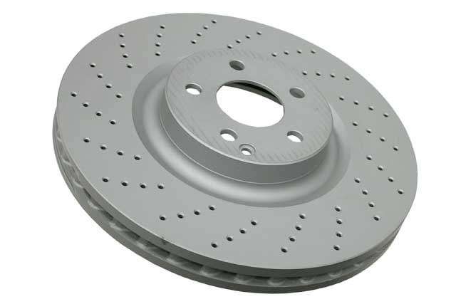 Mercedes-Benz Brake Disc - Vented and Cross Drilled (360 X 36 mm) | 2003-2016 - Image 2