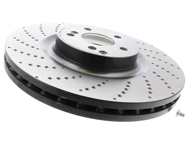 Mercedes-Benz Brake Disc - Vented and Cross Drilled (360 X 36 mm) | 2007-2023 - Image 2
