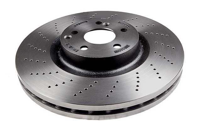 Mercedes-Benz Brake Disc - Vented and Cross Drilled (360 X 36 mm) | 2007-2023 - Image 4